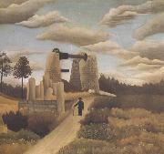 Henri Rousseau The Stone Quarry oil painting artist